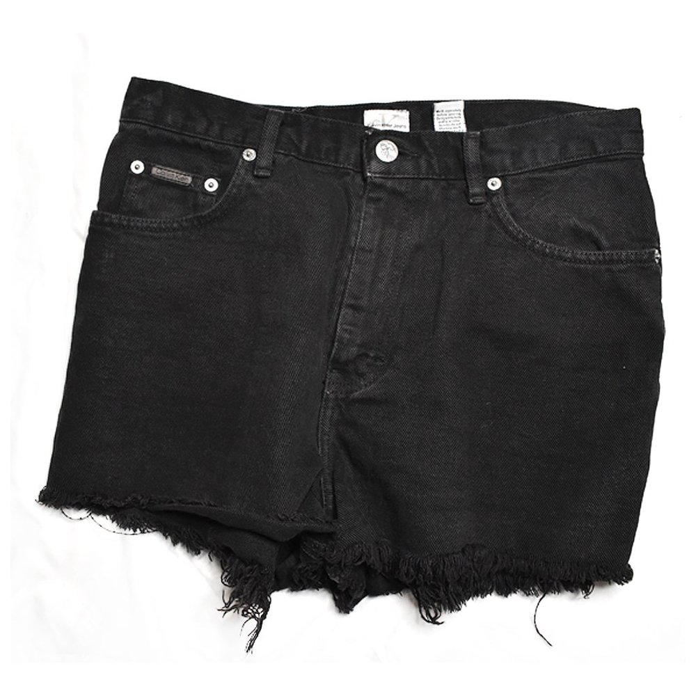 Vintage [ CALVIN KLEIN JEANS ] Cut Off Denim Shorts - Picture 5 of 8